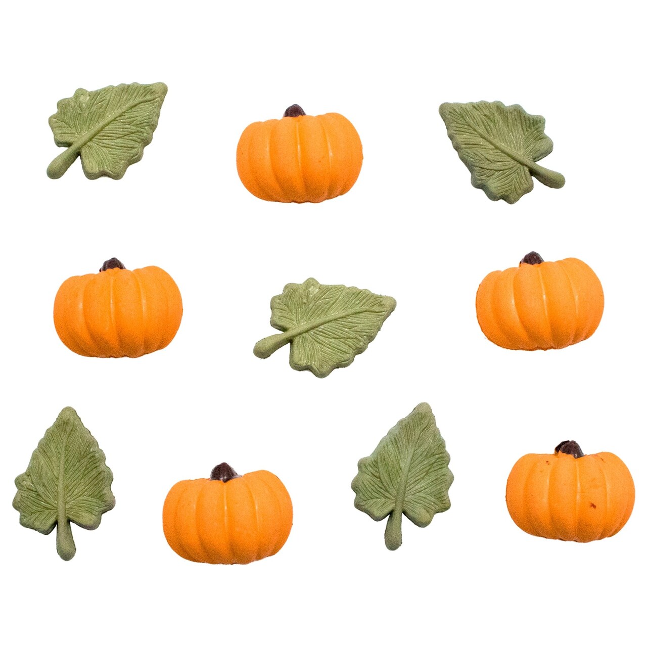 Buttons Galore and More Craft & Sewing Buttons - Pumpkin Harvest - 30 Buttons